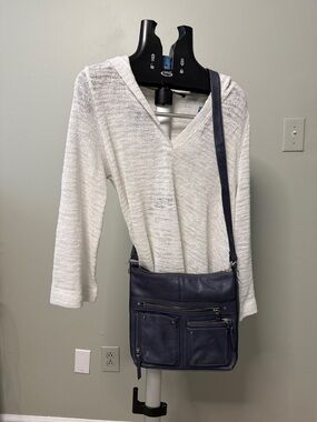 Navy Crossbody Bag